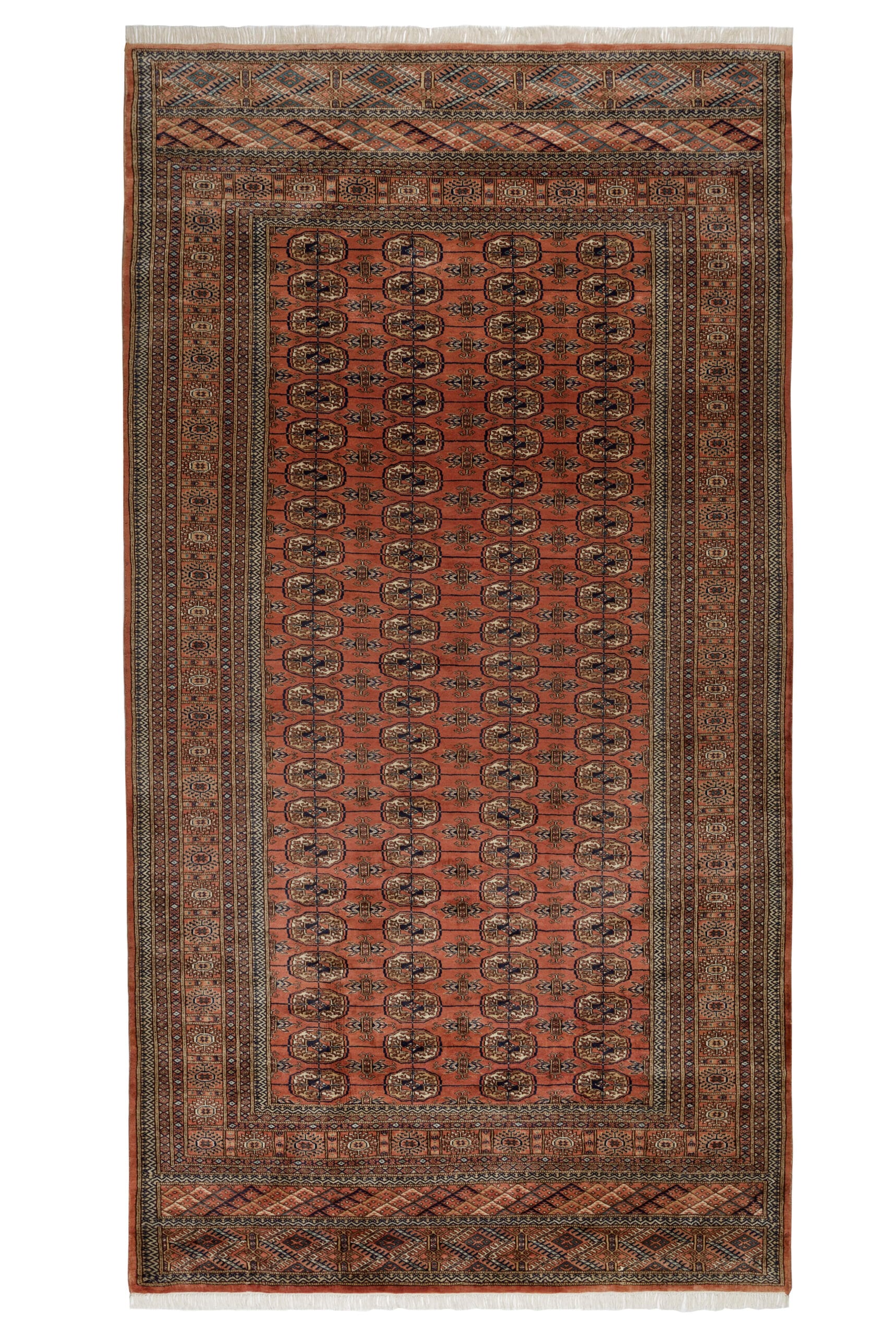 BOKHARA - FINE - ORIENTAL HANDKNOTTED CARPET 159 x 300 cm
