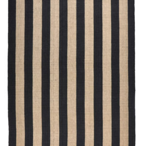 JUTE STRIPE - OLD HANDWOVEN KELIM 170 x 240 cm
