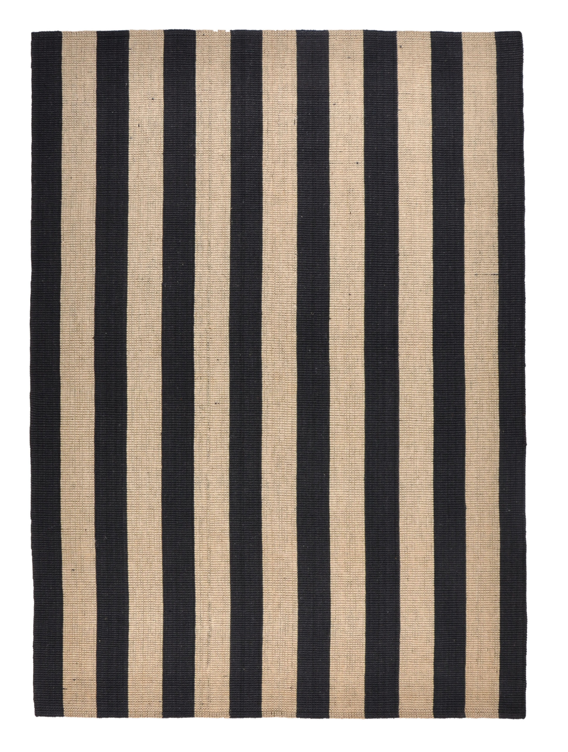 JUTE STRIPE - OLD HANDWOVEN KELIM 170 x 240 cm