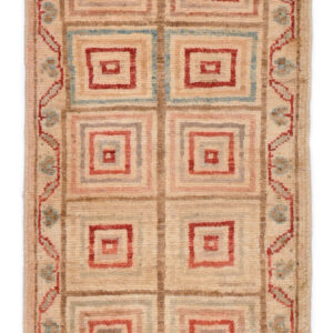 GABEH - GABEH HANDKNOTTED CARPET 52 x 95 cm