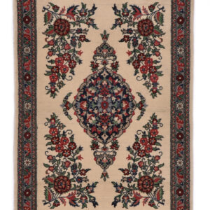KIRMAN - EXCLUSIVE HANDKNOTTED CARPET 63 x 92 cm