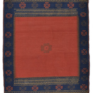 KELIM - SOUMAK - OLD HANDWOVEN KELIM 144 x 185 cm