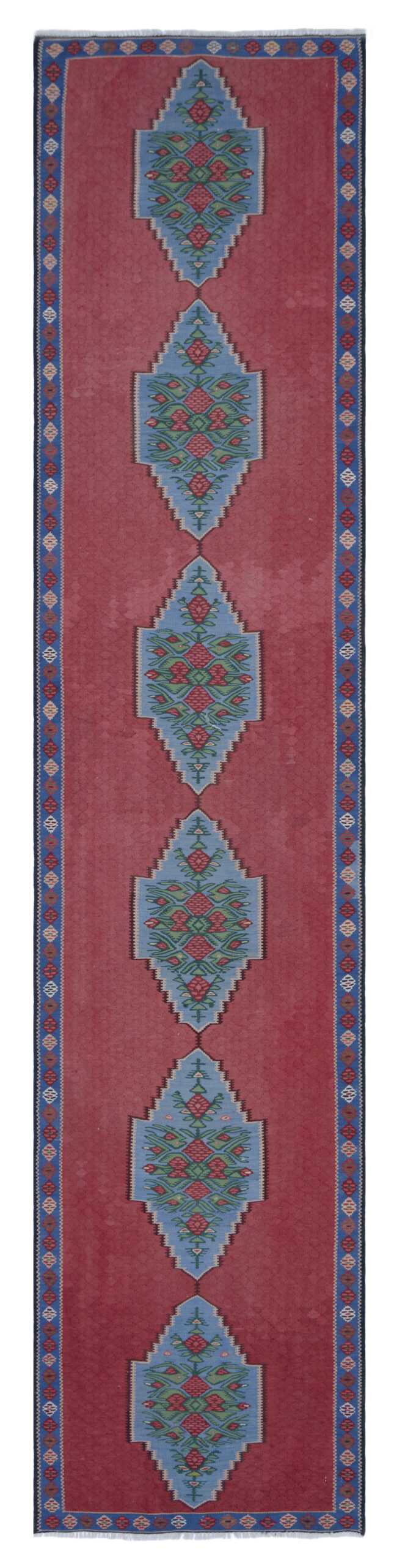 KELIM-SENNEH - OLD HANDWOVEN KELIM 84 x 380 cm