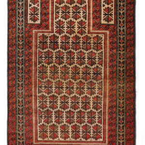 BELUCH - ORIENTAL HANDKNOTTED CARPET 86 x 132 cm