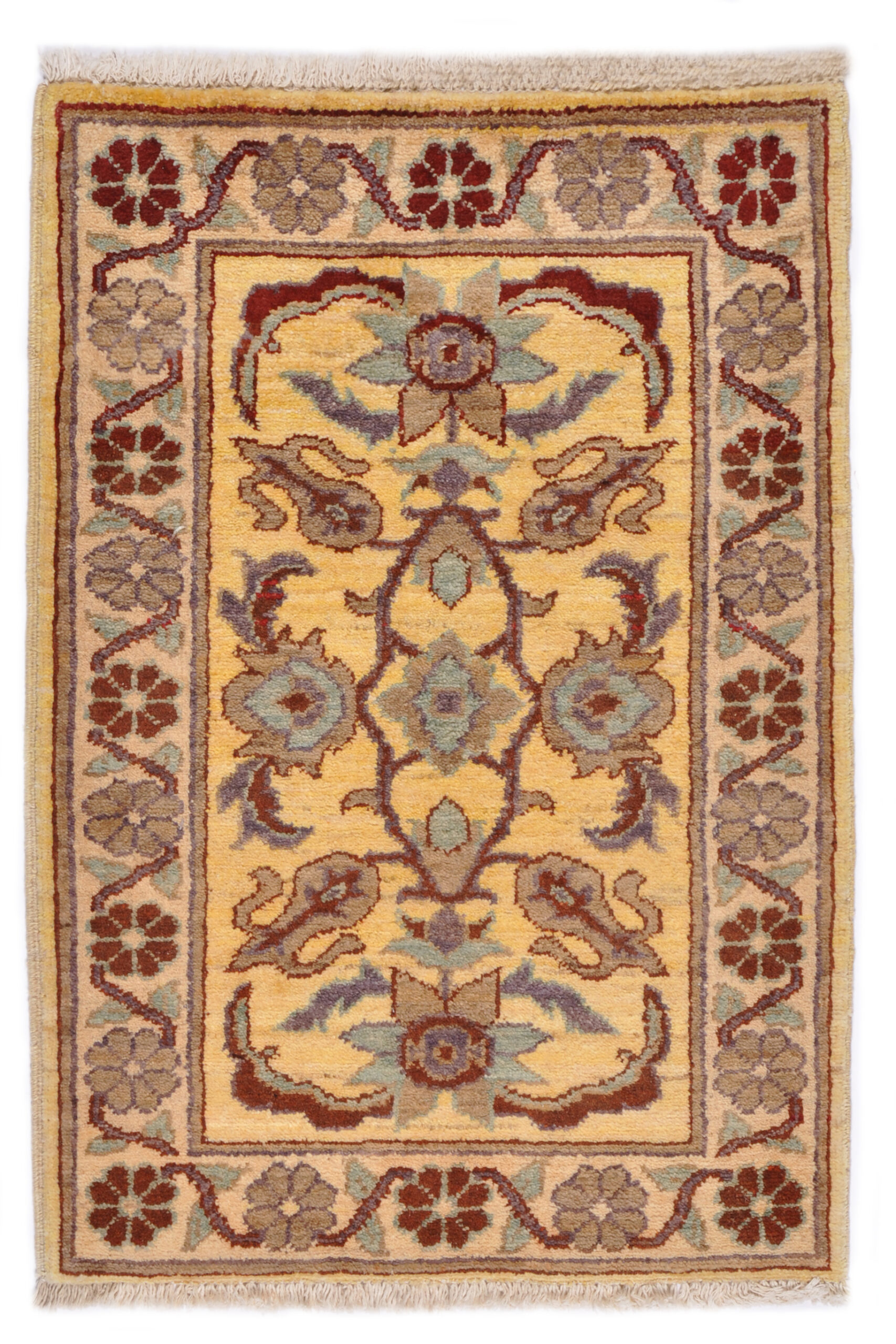 ZIEGLER - PAKISTAN TRADITIONAL HANDKNOTTED CARPET 60 x 89 cm