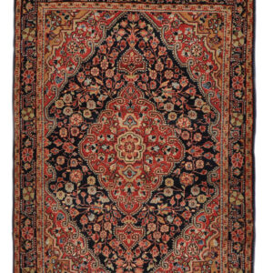 MAZLEGHAN - ORIENTAL HANDKNOTTED CARPET 109 x 149 cm