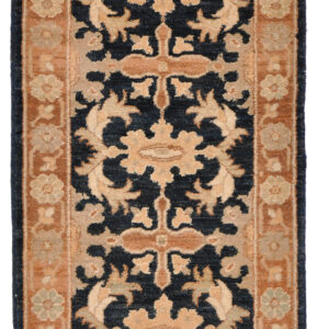 CHOBI - PAKISTAN TRADITIONAL HANDKNOTTED CARPET 59 x 91 cm
