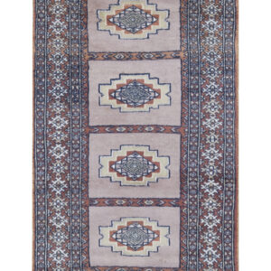 JALDAR - ORIENTAL HANDKNOTTED CARPET 65 x 137 cm