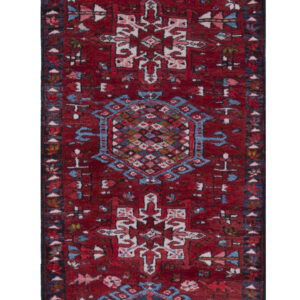 HAMADAN - ORIENTAL HANDKNOTTED CARPET 69 x 304 cm