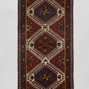 YALAMEH - PERSIAN URBAN / EXCLUSIVE HANDKNOTTED CARPET 57 x 115 cm