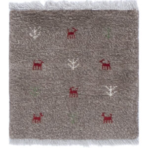 GABEH - GABEH HANDKNOTTED CARPET 39 x 40 cm