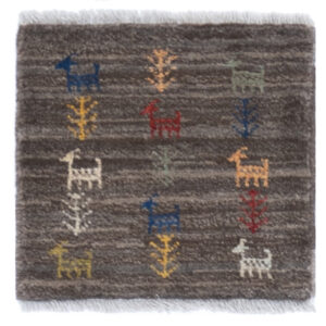 GABEH - GABEH HANDKNOTTED CARPET 40 x 43 cm