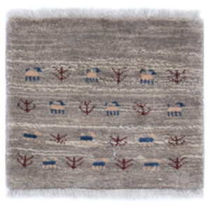 GABEH - GABEH HANDKNOTTED CARPET 38 x 44 cm