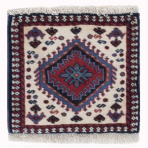 YALAMEH - PERSIAN URBAN / EXCLUSIVE HANDKNOTTED CARPET 31 x 34 cm