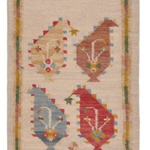 KELIM - NEW HANDWOVEN KELIM 60 x 90 cm