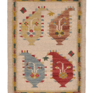 KELIM - NEW HANDWOVEN KELIM 60 x 90 cm
