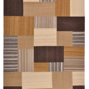 KELIM PATCH-with cotton backing - NEW HANDWOVEN KELIM 140 x 200 cm