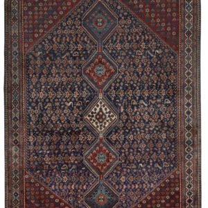 YALAMEH - ORIENTAL HANDKNOTTED CARPET 204 x 304 cm