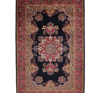 KIRMAN - ORIENTAL HANDKNOTTED CARPET 141 x 218 cm