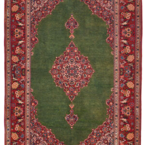KASHAN ANTIQUE - ORIENTAL HANDKNOTTED CARPET 143 x 211 cm